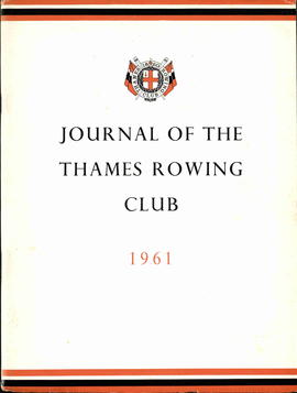 Journal of the Thames Rowing Club 1961
