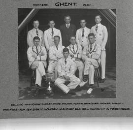 1931 Ghent winning eight