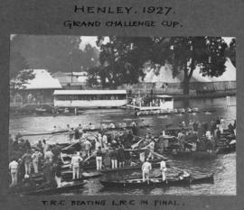 Henley 1927 - Grand Challenge Cup, TRC beating LRC in final