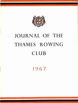 Journal of the Thames Rowing Club 1967
