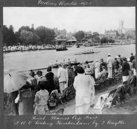 Molesey 1925 - Final Thames Cup fours, TRC beating Twickenham