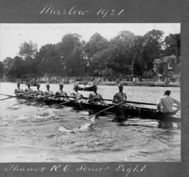 Marlow 1921 - Thames RC senior eight
