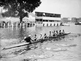 TRC crew in the Grand Challenge Cup 1959 training at Henley