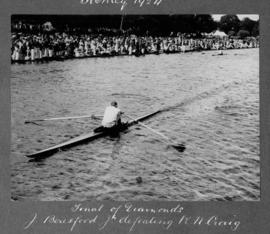 Henley 1924 - Jack Beresford defeating K N Craig
