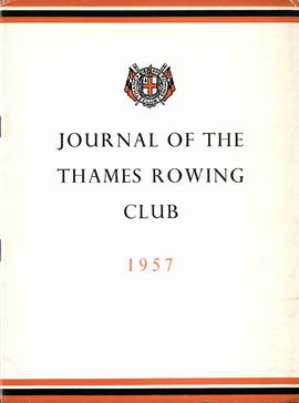 Journal of the Thames Rowing Club 1957