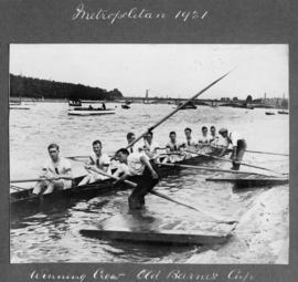 Metropolitan 1921 - Winning crew, Old Barnes Cup