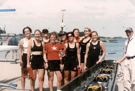Club women&#039;s eight at National Championships