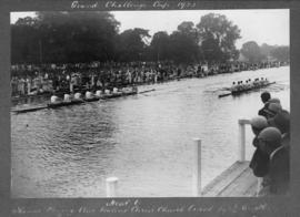 Henley 1925 - Grand Challenge Cup, TRC beating Christ Church Oxford by 1/4 length
