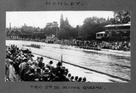 Henley 1926 - TRC second eight beating Queens&#039;