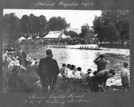 Staines 1925 - Senior eights final, TRC beating London