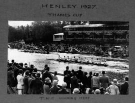 Henley 1927 - Thames Cup, TRC winning heat