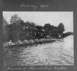 Molesey 1920 - winner of Thames Cup eights