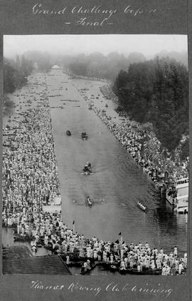 Henley 1923 - Grand Challenge Cup final, Thames winning