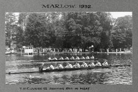 Marlow 1932 junior eight TRC beating Ibis