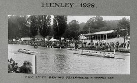 Henley 1928 Thames Cup TRC beating Peterhouse