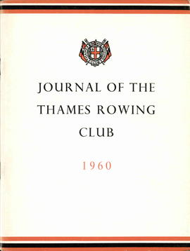 Journal of the Thames Rowing Club 1960