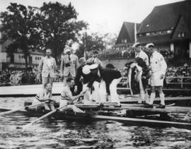 Beresford and Southwood at 1936 Berlin Olympic Games