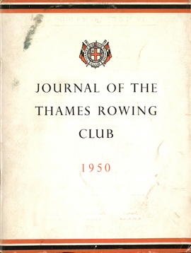 Journal of the Thames Rowing Club 1950