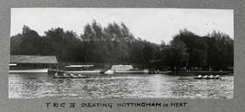 Marlow 1928 - TRC IV beating Nottingham in heat