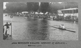 Henley 1928 - Beresford &amp; Killick, winners of Goblets - beating LRC