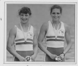 Batten and Freckleton at 1991 World Championships