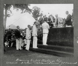Henley 1925 - TRC receiving Wyfold Challenge Cup