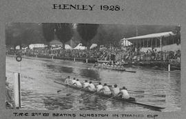 Henley 1928 Thames Cup TRC beating Kingston