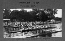 Henley 1927 - Thames Cup, TRC beating Twickenham in final