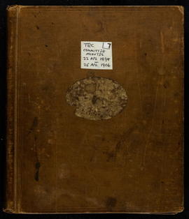 Committee Minutes 1894-1906