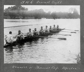 Marlow 1925 - TRC second eight, winner of Thames Cup