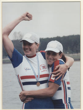 Batten and Lindsay at World Championships 1998