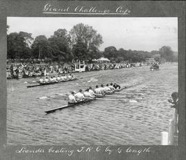 Henley 1924 - Grand Challenge Cup, Leander beating TRC by 1/4 length